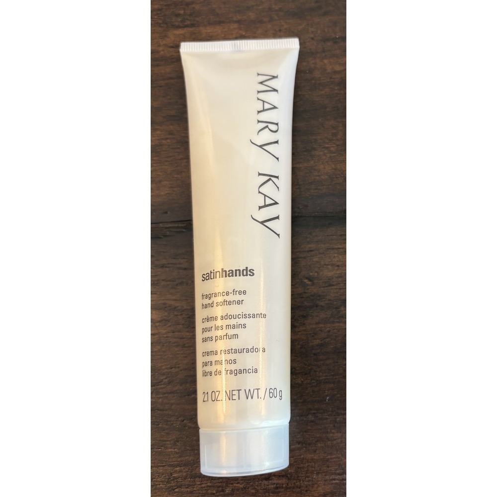 Mary Kay SATIN HANDS Fragrance Free Hand Softener 2.1 Oz.